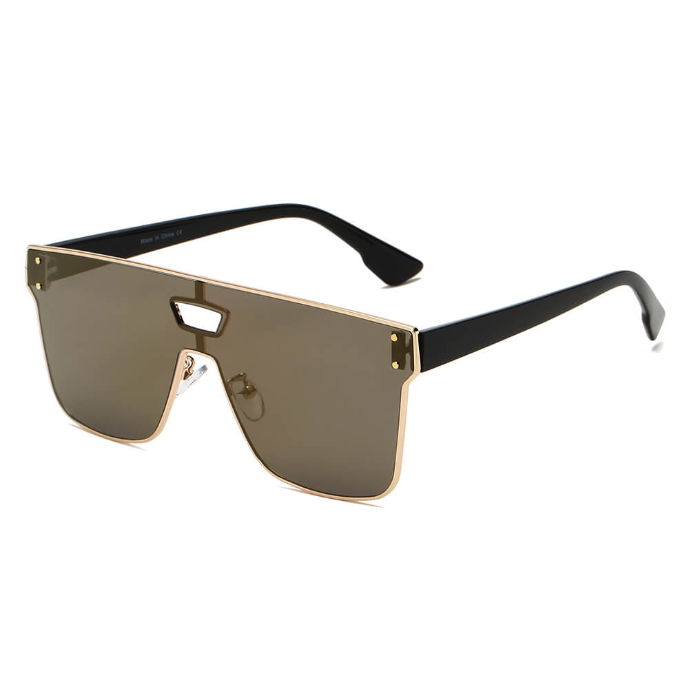 Unisex Retro Vintage Square Sunglasses
